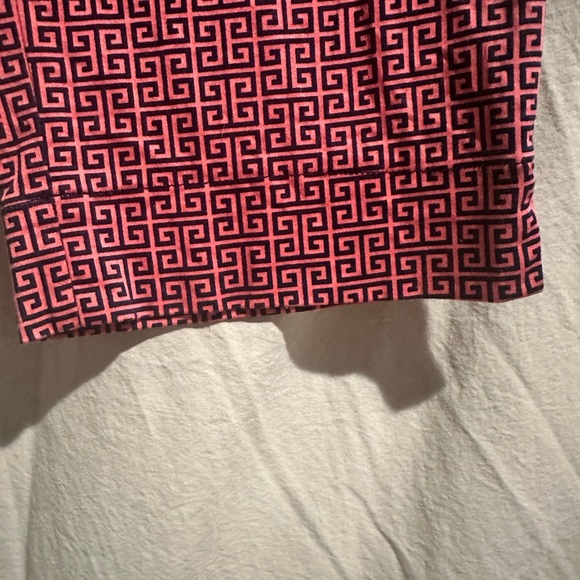 Chinese Laundry pink chinos with navy design size 12 - Picture 5 of 8